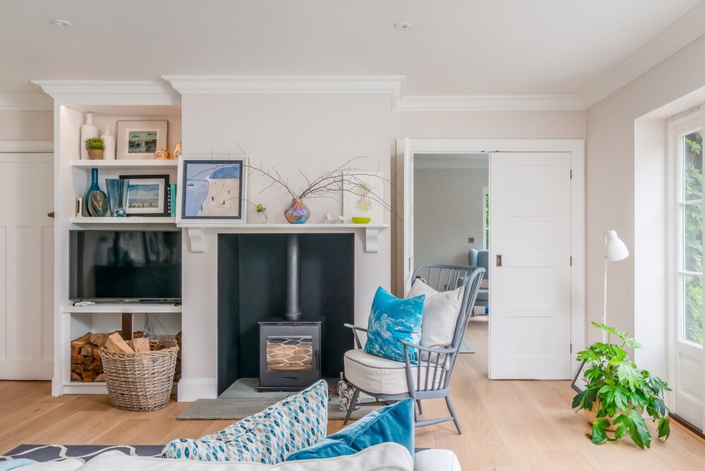 Interior designer styled living space