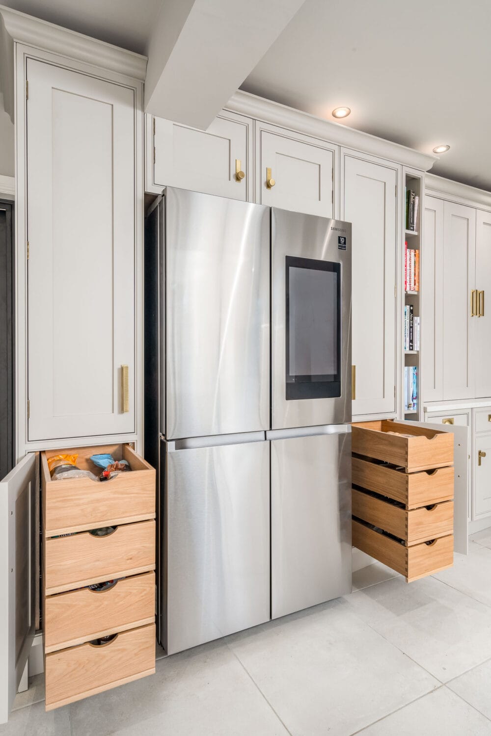 Bespoke pull out storage - kitchen photography Bespoke pull out storage - kitchen photography