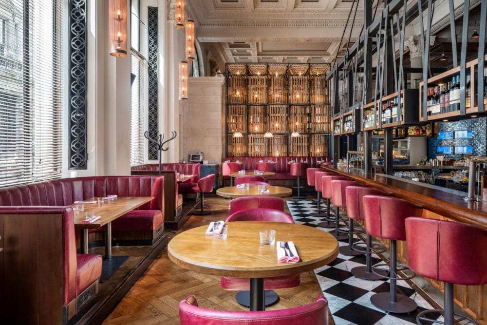 restaurant_city_of_london (1) Opulent City of London restaurant interior - photography