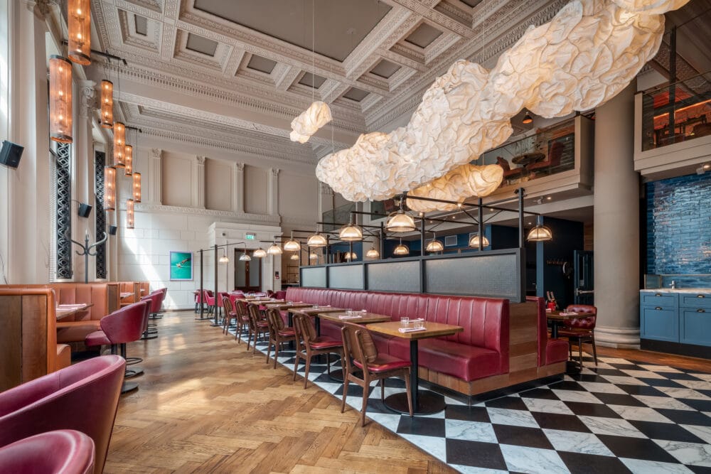 restaurant_city_of_london (4) Opulent City of London restaurant interior - photography