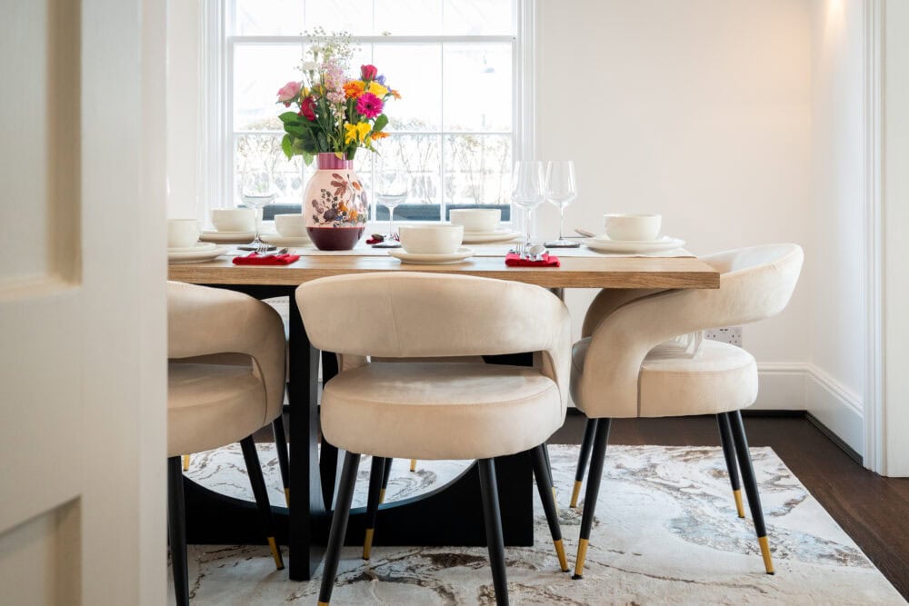 Premium AirBnB photography of a property in Kensington, London