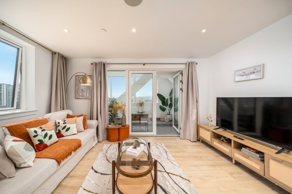 Wembley AirBnB living room