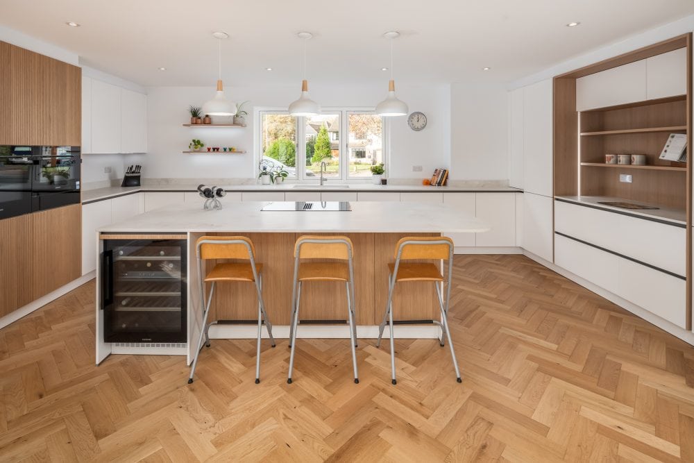 Modern kitchen interior photography