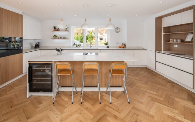 Modern kitchen interior photography