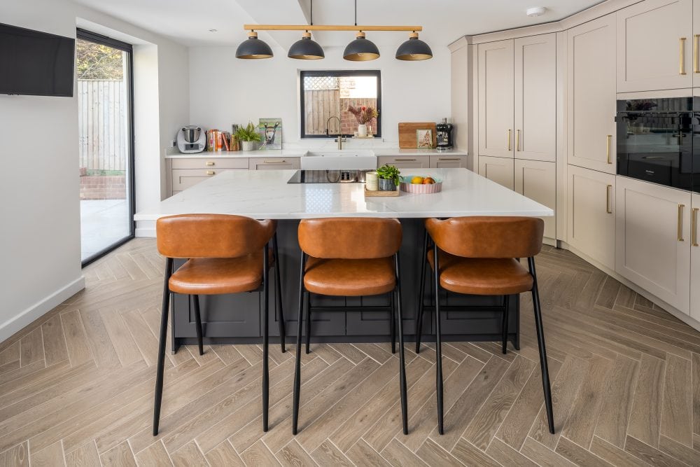 Modern kitchen interior photography