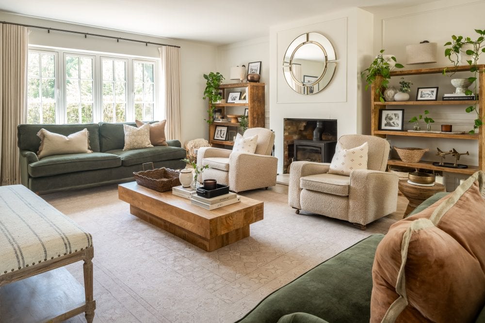 Luxury home styled by interior designer