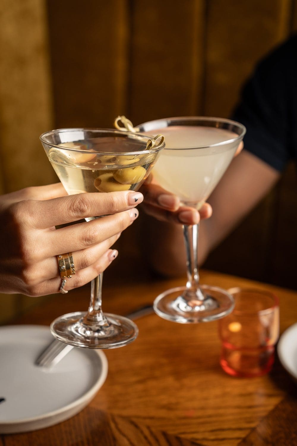 Diners enjoying cocktails at St Albans restaurant