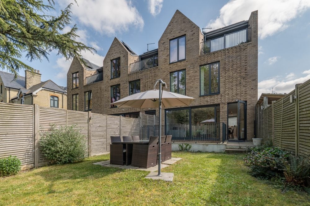 North London AirBnB garden